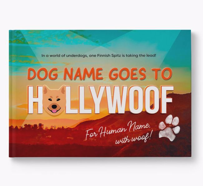 Personalised Book: Finnish Spitz Goes to Hollywoof